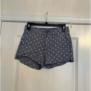 Old Navy Polka Dot Mid Rise Everyday Short